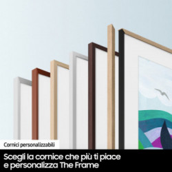 Samsung QE43LS03B - Smart TV 43 pollici QLED The FRAME UHD 4K HDR Wi-Fi Black 2022