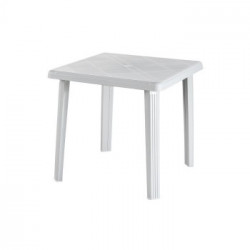 TAVOLO QUADRO 75 RODI BCO