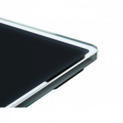 Soehnle 63850 Style Sense Compact 100 Bilancia pesapersone elettronica Rettangolo Nero