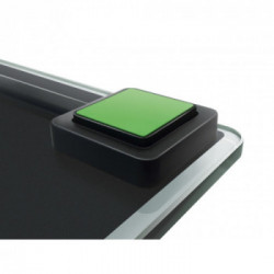 Soehnle 63850 Style Sense Compact 100 Bilancia pesapersone elettronica Rettangolo Nero