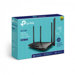 TP-LINK Archer VR300 AC1200 router wireless Dual-band (2.4 GHz/5 GHz) Fast Ethernet Nero