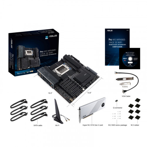 ASUS WRX80E-SAGE SE WIFI AMD WRX80 Socket SP3...