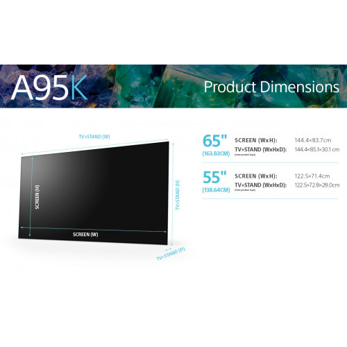 Sony XR-55A95K – Smart TV 55 Pollici OLED 4K,...