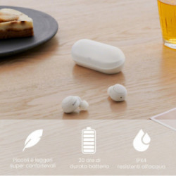 Sony Auricolari WF-C500 True Wireless - Fino a 20 ore di durata della batteria con custodia di ricarica - Compatibile con