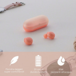 Sony Auricolari WF-C500 True Wireless - Fino a 20 ore di durata della batteria con custodia di ricarica - Compatibile con