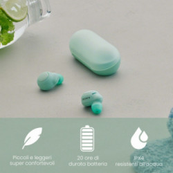 Sony Auricolari WF-C500 True Wireless - Fino a 20 ore di durata della batteria con custodia di ricarica - Compatibile con