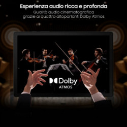 Samsung Galaxy Tab A8 Tablet Android 10.5 Pollici Wi-Fi RAM 4 GB 64 GB Tablet Android 11 Gray