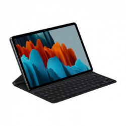 Samsung Book Cover Keyboard Slim Custodia con Tastiera per Galaxy Tab S7 | Tab S8, Black