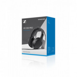Sennheiser HD 200 PRO Cuffie Padiglione auricolare Nero