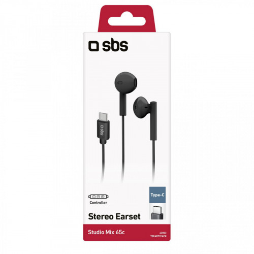 SBS Studio Mix 65c Cuffie Cablato In-ear Musica...