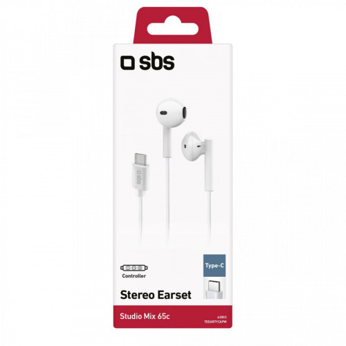 SBS Studio Mix 65c Cuffie Cablato In-ear Musica...