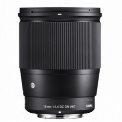 Sigma 16mm F1.4 DC DN | C MILC Obiettivo ampio Nero