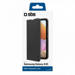 SBS TEBKLITESAA33K custodia per cellulare 16,3 cm (6.4") Custodia a borsellino Nero