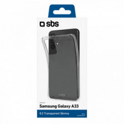 SBS TESKINSAA33T custodia per cellulare 16,3 cm (6.4") Cover Trasparente