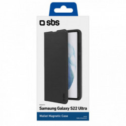SBS TEBKLITESAS22UK custodia per cellulare 17,3 cm (6.8") Custodia a borsellino Nero