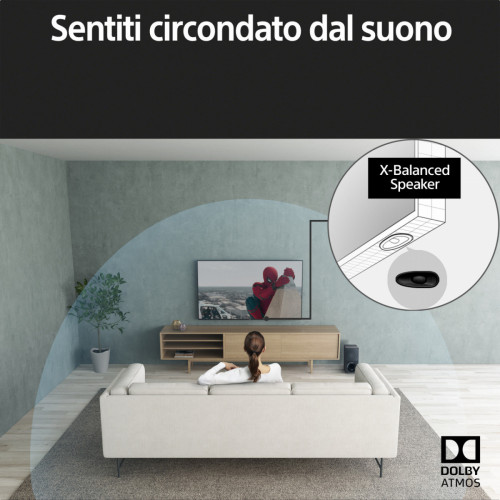 Sony BRAVIA KD-50X81K - Smart TV 50 pollici LED...