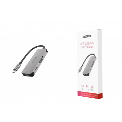 Sitecom CN-406 hub di interfaccia USB 3.2 Gen 1...