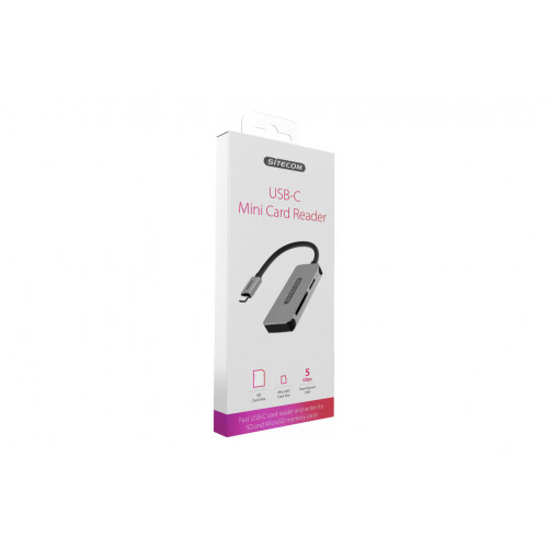 Sitecom MD-066 lettore di schede Nero, Grigio...