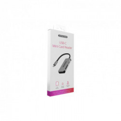 Sitecom MD-066 lettore di schede Nero, Grigio USB 3.2 Gen 1 (3.1 Gen 1) Type-C