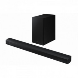 Samsung Soundbar HW-B550/ZF con subwoofer 2.1 canali 410W 2022, audio 3D, suono ottimizzato, bassi profondi, gaming mode