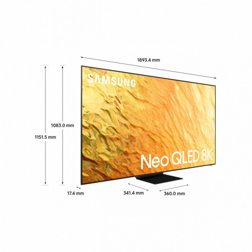 Samsung QE85QN800B Smart TV 85" Neo QLED 8K...