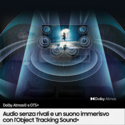 Samsung QE85QN800B Smart TV 85" Neo QLED 8K UHD, Mini Led Quantum Matrix PRO, Stainless