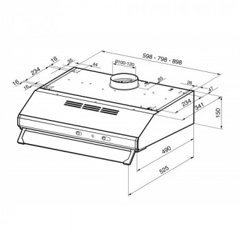 Smeg KSEC61XE2 - Cappa... 2