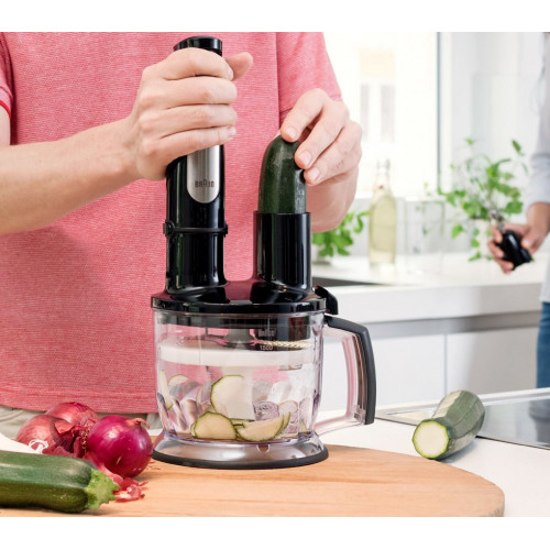 Braun MQ 7087X 1,2 L Frullatore ad immersione...