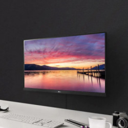 LG 24MK600M-W Monitor Full HD 24" IPS 75Hz Silver