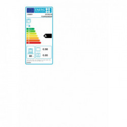 Candy FCXP825X E0 - Forno Elettrico da Incasso, 80 Litri, Nero, Classe A