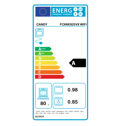 Candy FCXNE825VX WIFI - Forno Elettrico da...