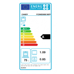 Candy FCXNE888X WIFI - Forno Elettrico da Incasso, 75 Litri, Acciaio Inossidabile, Classe A