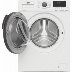Beko WUX81436AI-IT - Lavatrice a Carica Frontale a Vapore, 8 Kg, 1400 Giri, Motore Inverter, WiFi, Classe C