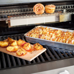 Rösle 25167 - Tavoletta Aromatica in Legno di Ontano, 30x15 cm, 2 Pezzi