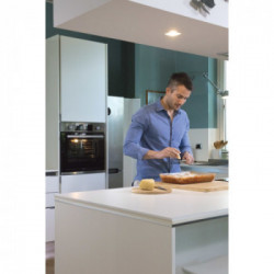 Candy FCP825XL E0/E - Forno Elettrico da Incasso, 70 Litri, Acciaio Inossidabile, Classe A+