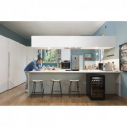 Candy FCP825XL E0/E - Forno Elettrico da Incasso, 70 Litri, Acciaio Inossidabile, Classe A+