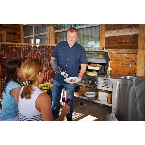 Rösle 25120 Burger Turner - Paletta Forata per...