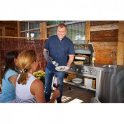 Rösle 25120 Burger Turner - Paletta Forata per Barbecue