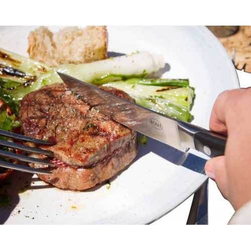 Rösle 25146 - Servizio di Posate da Bistecca, 4...