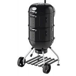 Rösle Smoker F50 S - Affumicatore a Carbonella, Griglia da 50 cm, Codice 25009 IN OMAGGIO COPERTURA