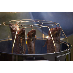 Rösle Smoker F50 S - Affumicatore a Carbonella, Griglia da 50 cm, Codice 25009 IN OMAGGIO COPERTURA