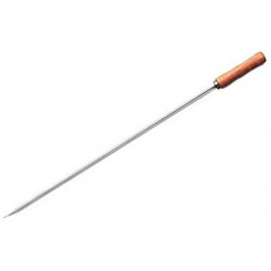 Moesta 10215 Spiedo per barbecue Churrasco, in acciaio INOX, 17 mm, lunghezza 85 cm