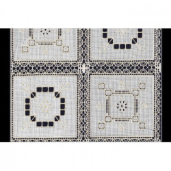 ROTOLO MERLETTO 50 MT.20 QDRO BEIGE  55442