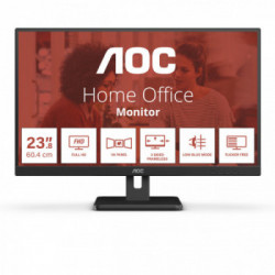 AOC 24E3UM 61 cm (24") 1920 x 1080 Pixel Full HD Nero
