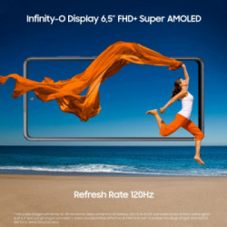 Samsung Galaxy S20 FE 4G, Processore Snapdragon 865, Display 6.5" Super AMOLED, 3 fotocamere posteriori, 128 GB Espandibili,