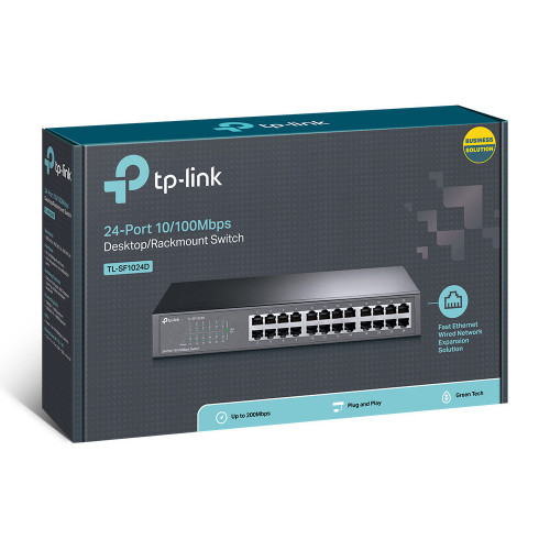 TP-LINK TL-SF1024D switch di rete Fast Ethernet...