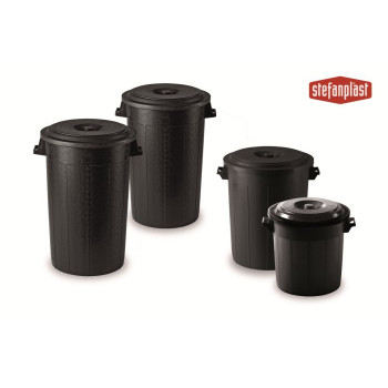 BIDONE S/COP.NERO LT.100