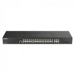 D-Link DGS-2000-28 switch di rete Gestito L2/L3 Gigabit Ethernet (10/100/1000) 1U Nero