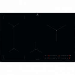 Electrolux EIS82449C - Piano Cottura a Induzione, SenseBoil, 4 Zone, Bridge, H2H, 80 cm, Nero