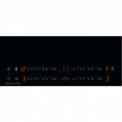 Electrolux EIS82449C - Piano Cottura a Induzione, SenseBoil, 4 Zone, Bridge, H2H, 80 cm, Nero